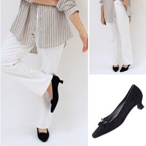 Stuart Weitzman Suede Kitten Heel